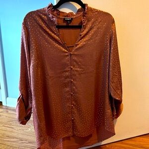 Pink&gold sparkly shirt from Express. Never worn.
